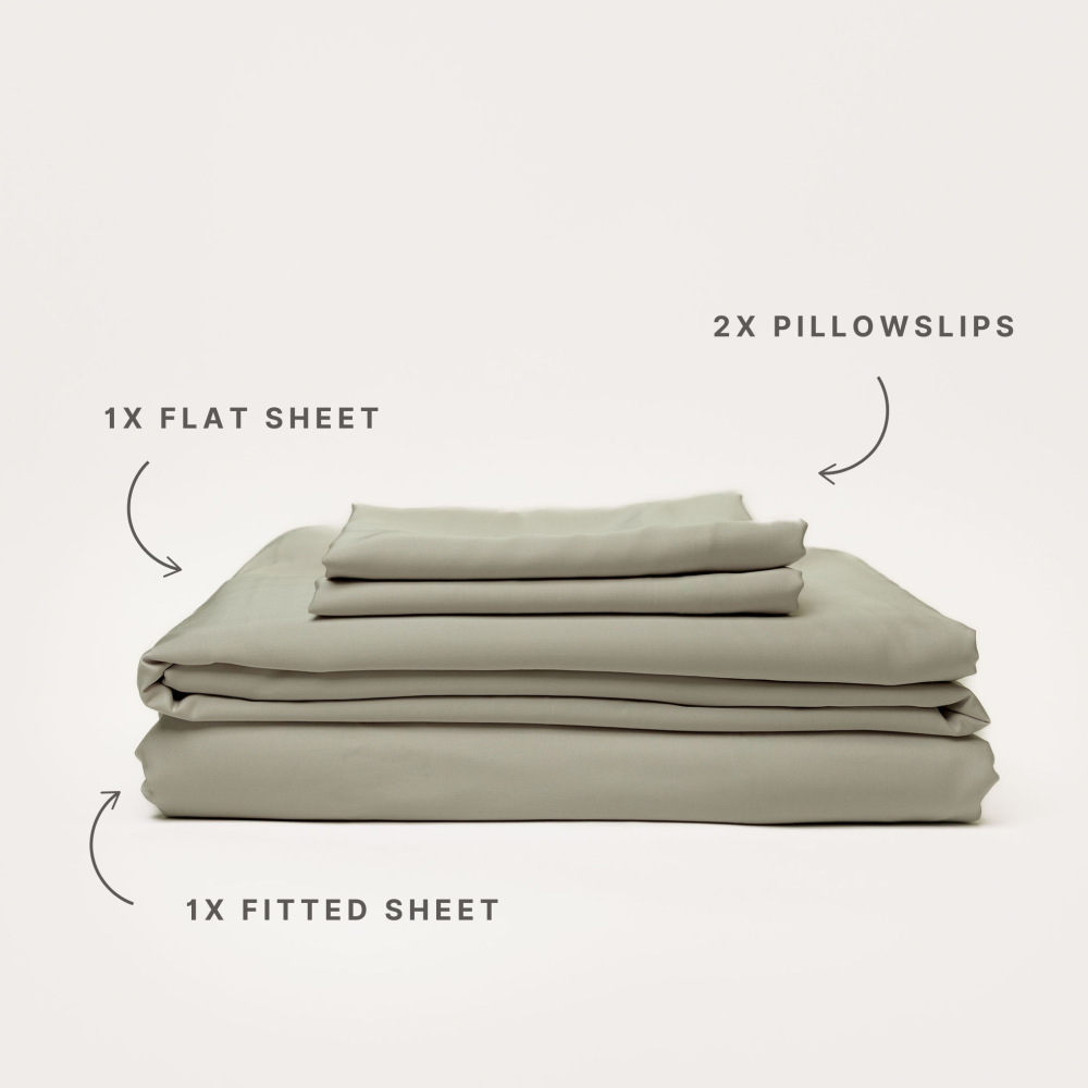 Bamboo Sheet Set - Olive